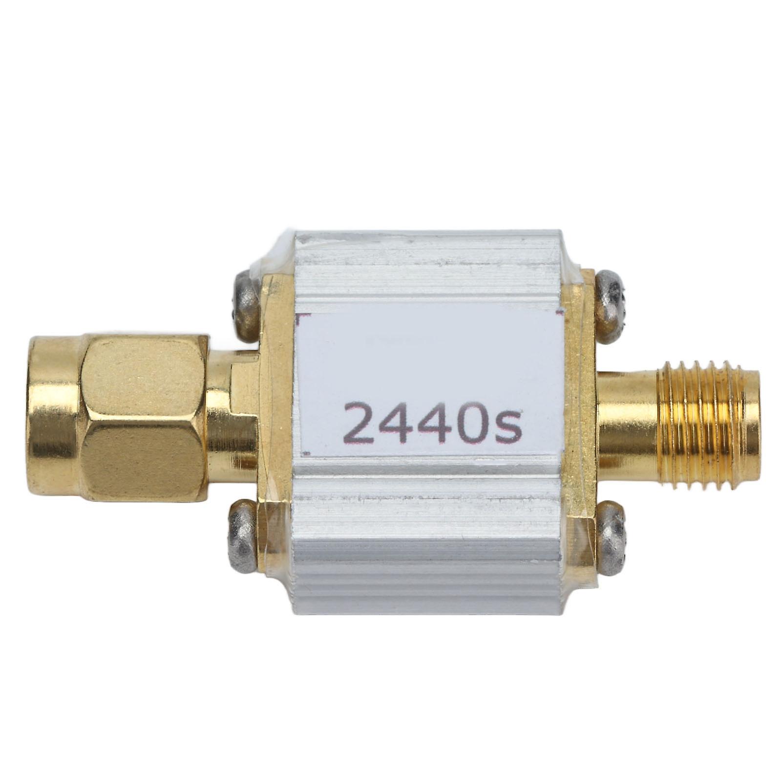 2.4g 2440mhz Bandpass Filter Metal Sma Filter Module For Zigbee Wifi Bluetooth Fbp2440s