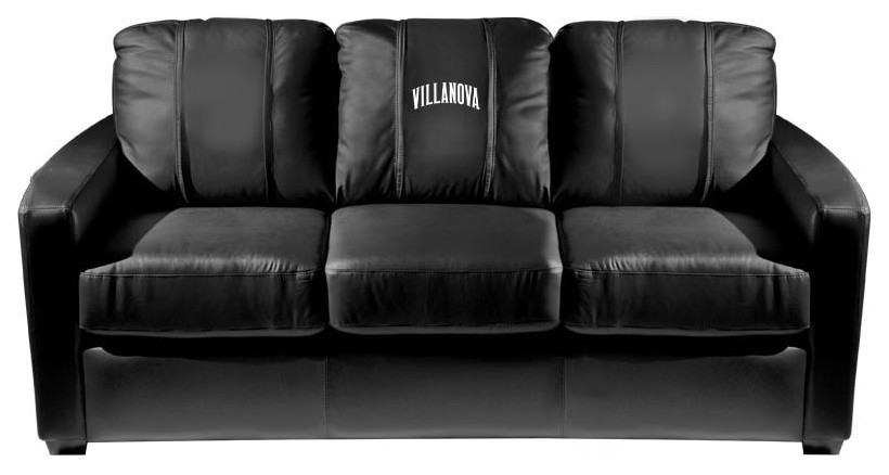 Villanova Wildcats Wordmark Stationary Sofa Commercial Grade Fabric   Contemporary   Sofas   by DreamSeats LLC  Houzz