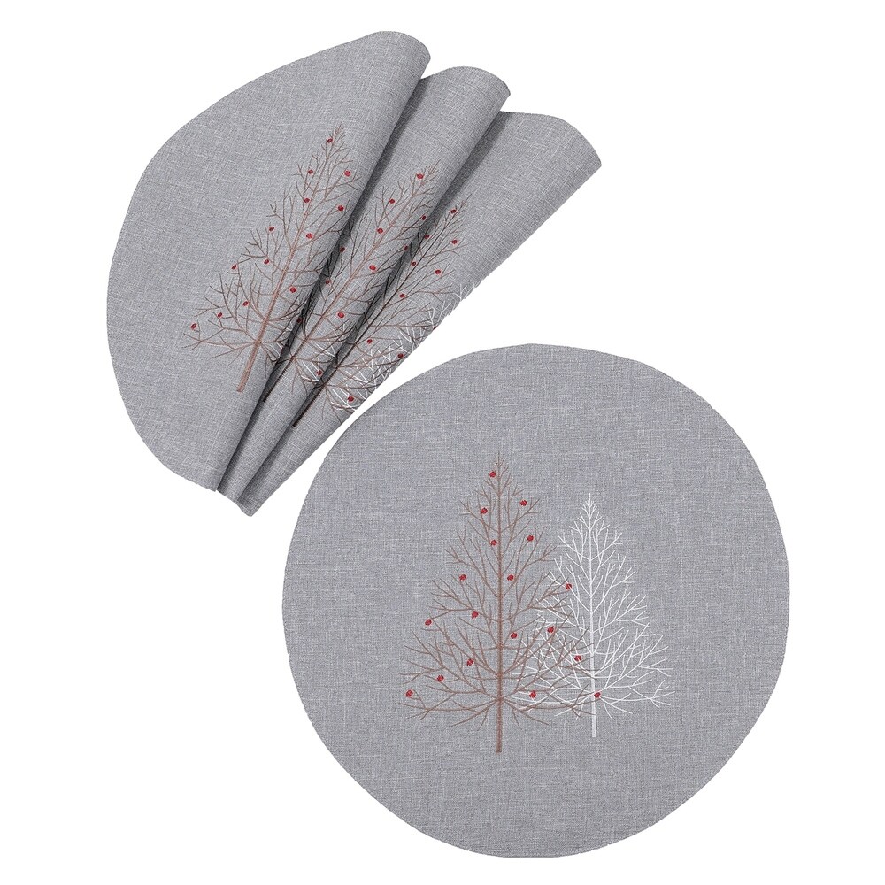 Festive Trees Christmas Placemats 14\