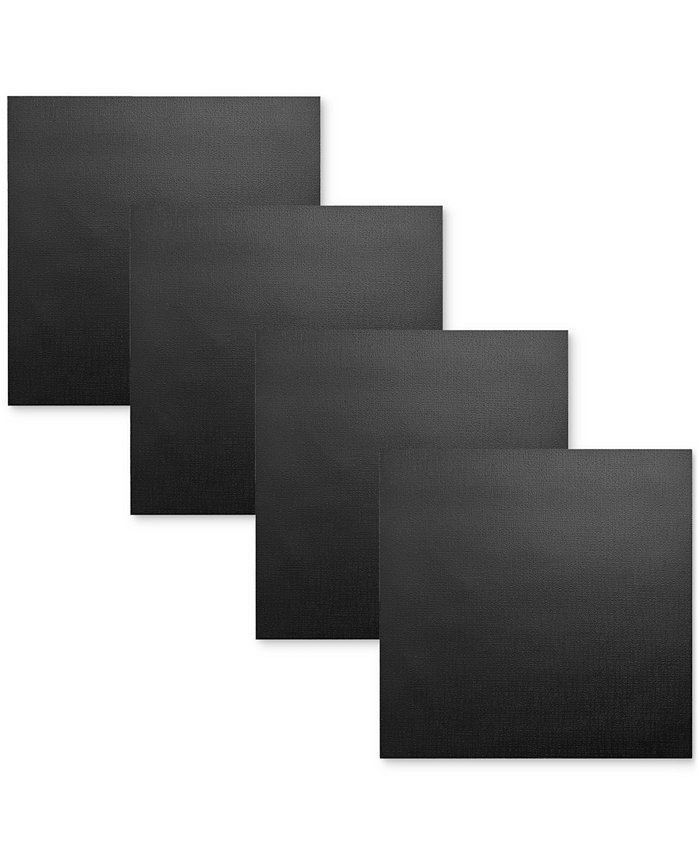 Villeroy and Boch Manufacture Rock Square Faux Leather Placemats Set of 4