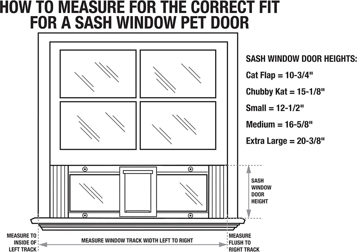 Ideal Pet Products Sash Window Dog Door