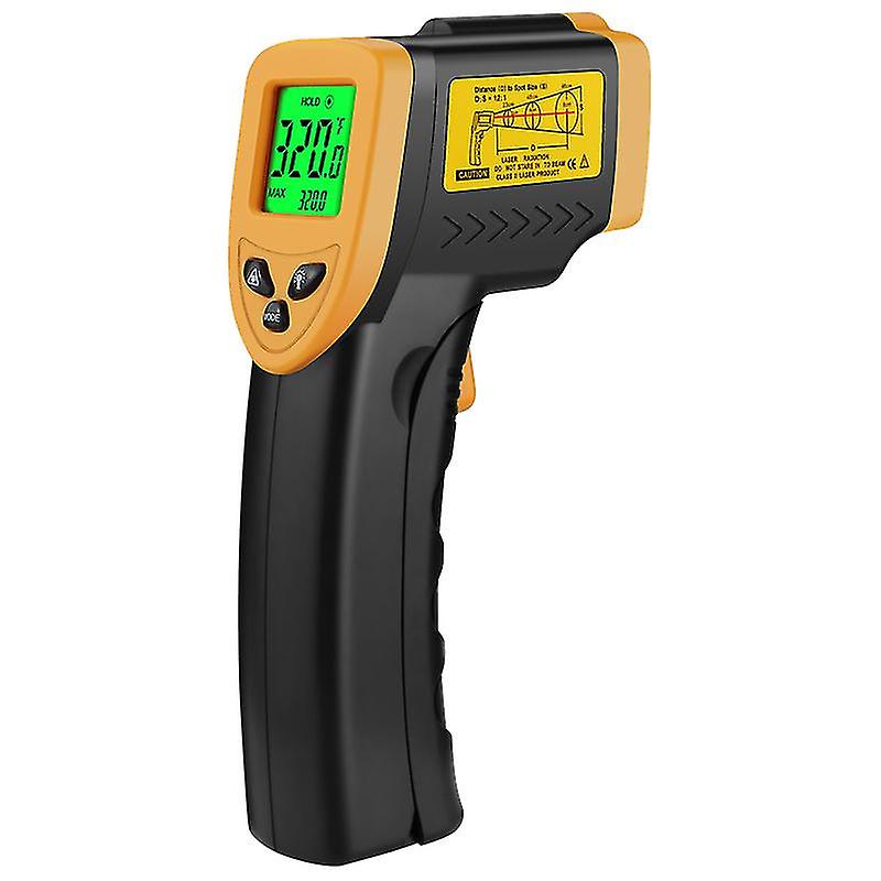 Infrared Thermometer Non-contact Digital Laser Temperature Gun， -50c ~ 380c (-58f~716f ) With Lcd Display For Cooking/pizza Oven/grill/refrigerator， (