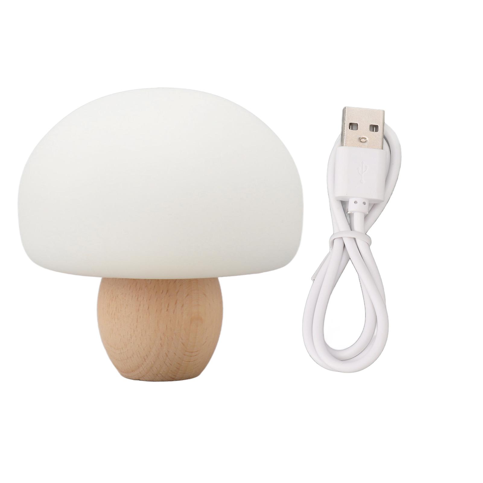 Led Mushroom Night Light，Mushroom Lamp Silicone Slap Mushroom Bed Lamp Mushroom Night Light Enhanced Features