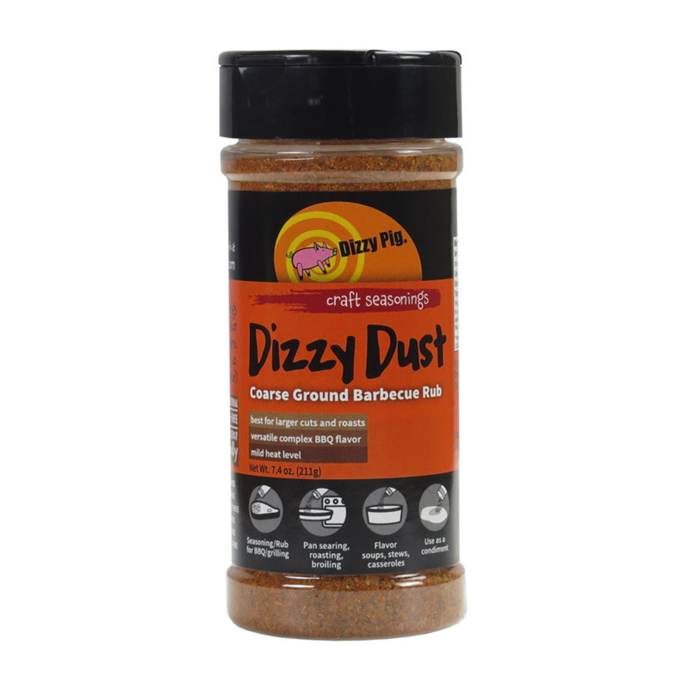 BBQ RUB DUST CRSE 7.4OZ