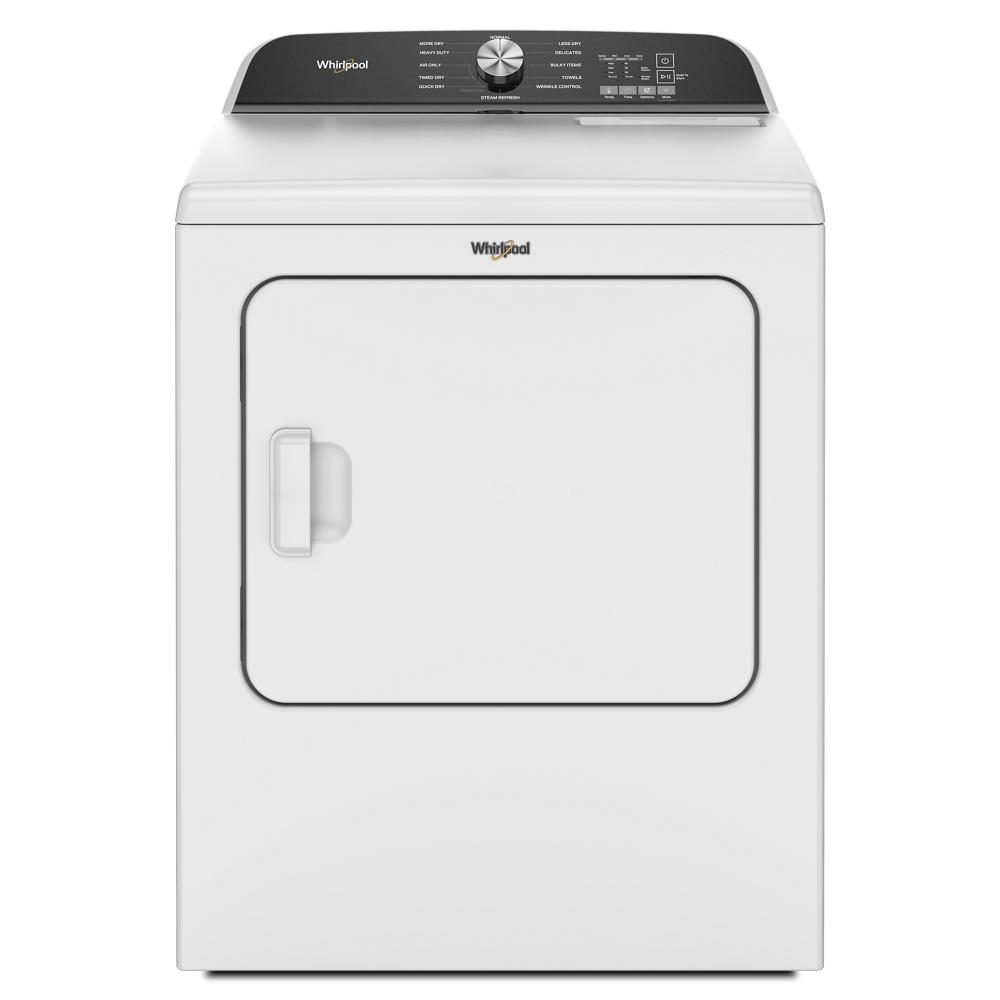 Whirlpool WED6150PW 7.0 Cu. Ft. Whirlpool® Top Load Electric Dryer With Moisture Sensor