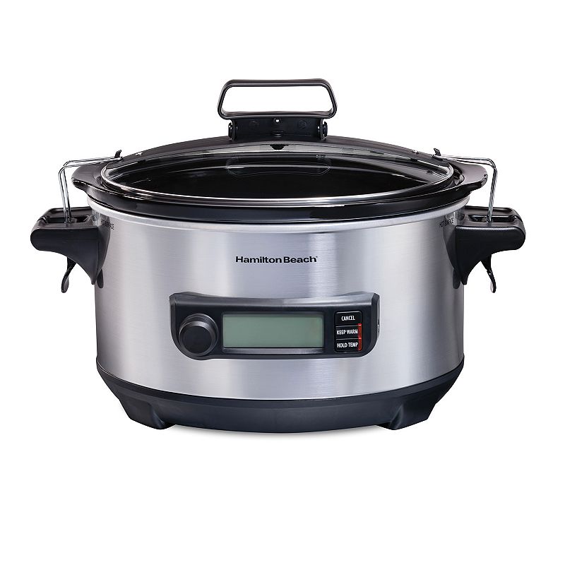 Hamilton Beach Temp Tracker 6-qt. Programmable Slow Cooker