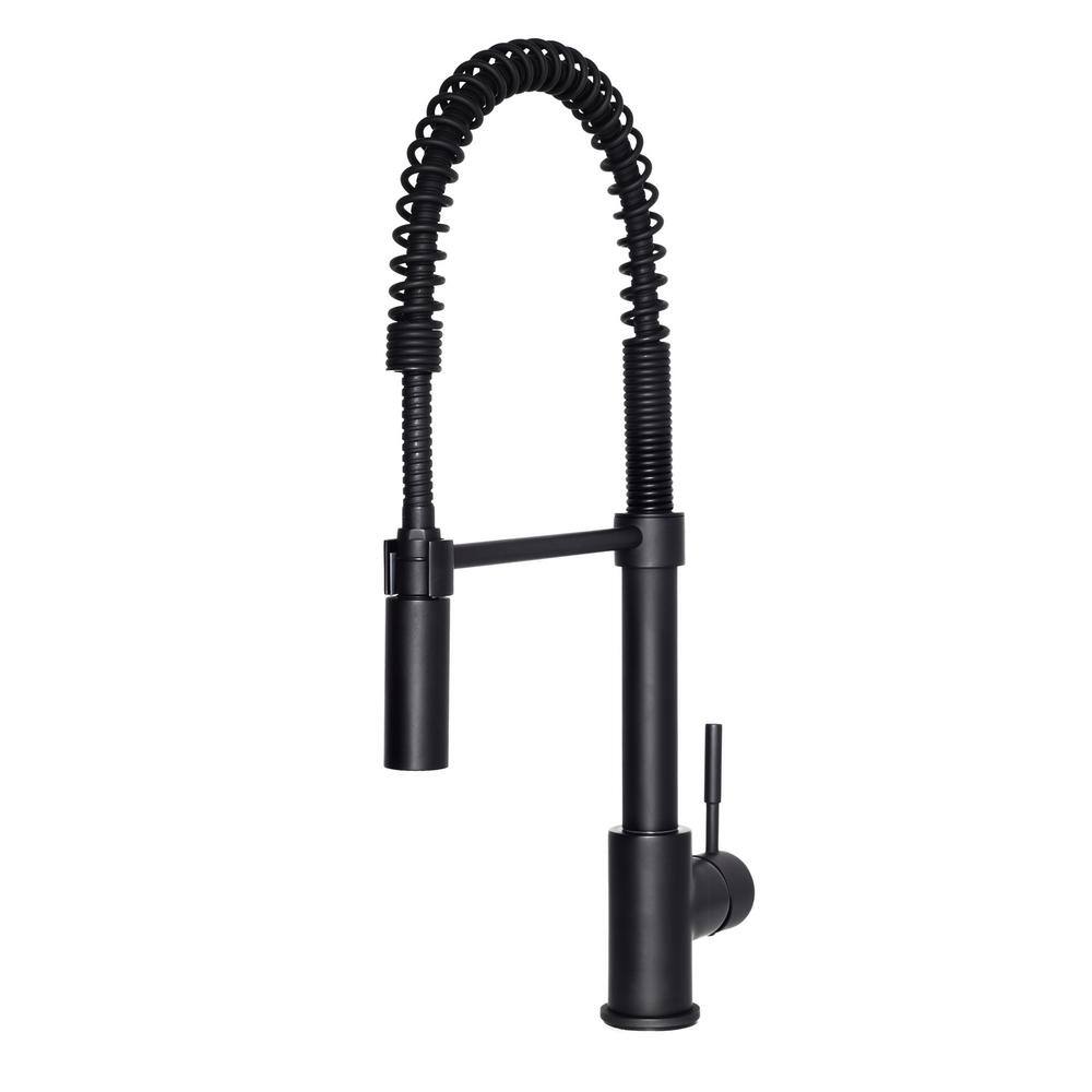 ZLINE Kitchen and Bath ZLINE Sierra Kitchen Faucet in Matte Black (SRA-KF-MB) SRA-KF-MB