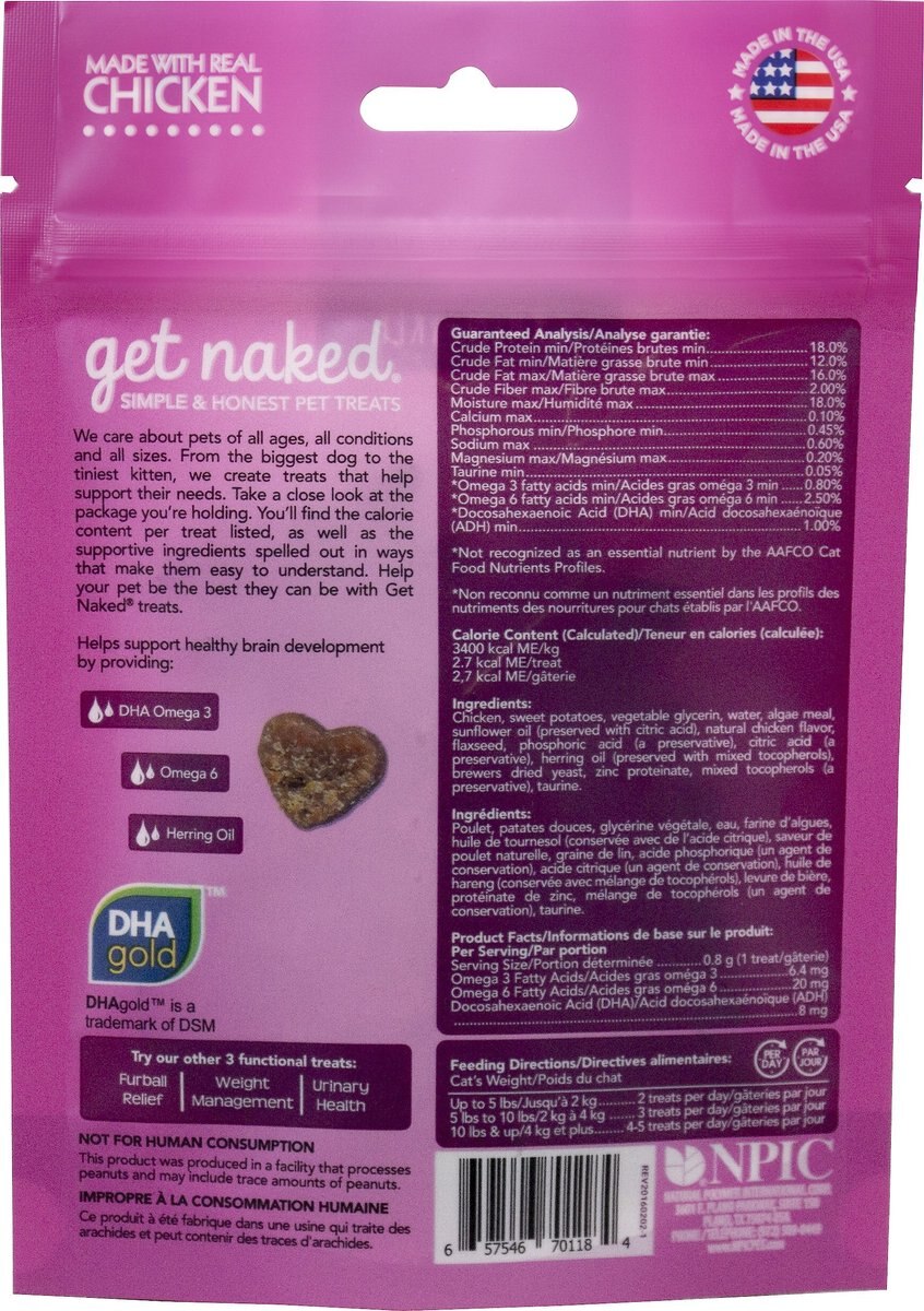 Get Naked Kitten Health Soft Cat Treats