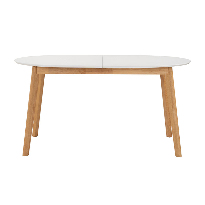 WERNER Extendable Dining Table 150-195cm  - Natural & White