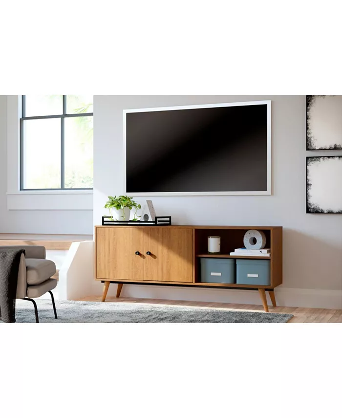 Signature Design By Ashley Thadamere Large TV Stand