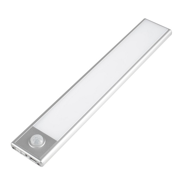 Insten Ultra Thin 37 led Under Cabinet Light Motion Sensor Operated Usb Rechargeable Closet Counter Lighting Wireless Stick On Lights Up Anywhere