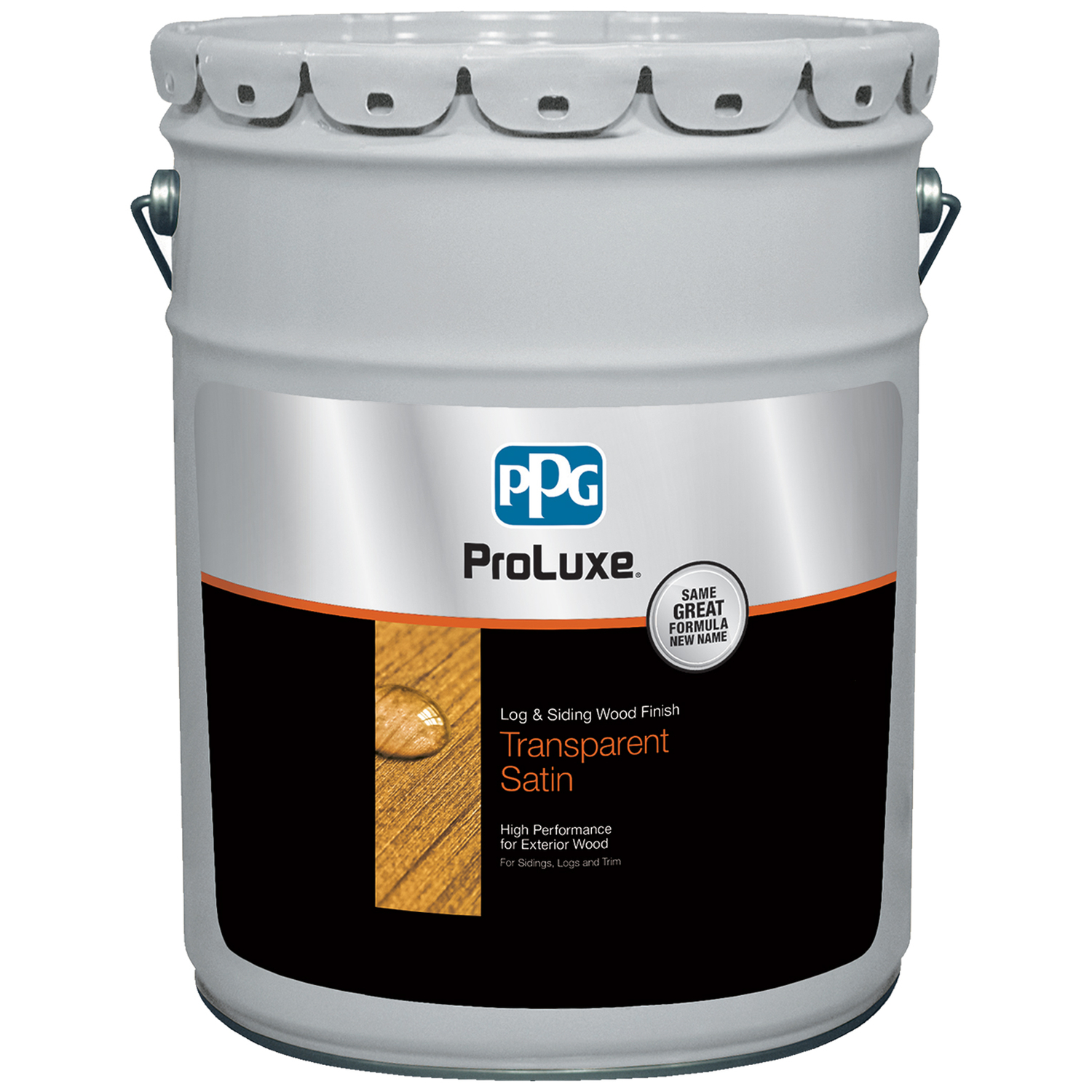 ProLuxe Cetol Log and Siding Transparent Satin Cedar Oil-Based Wood Finish 5 gal