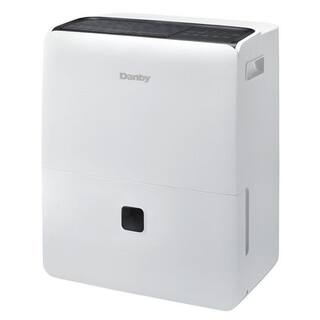 Danby 60 pt. 6000 sq.ft. Dehumidifier in. White with Direct drain DDR060BMPWDB