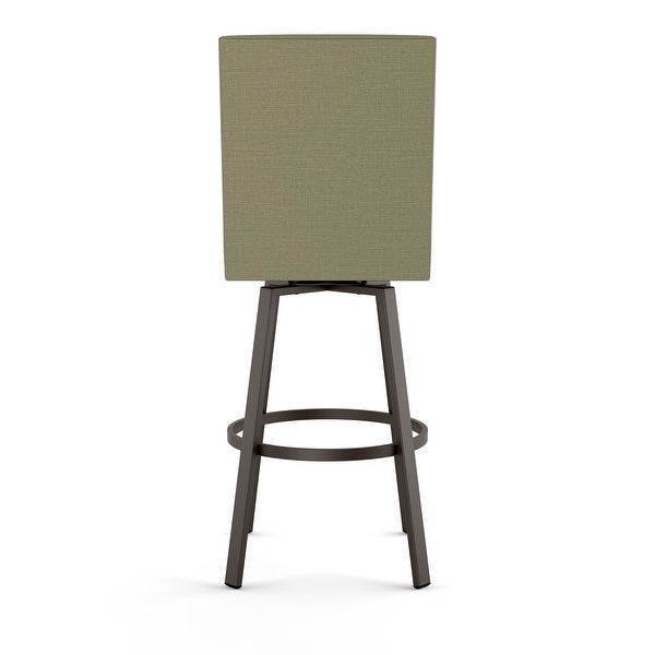 Amisco Hartman Swivel Counter and Bar Stool