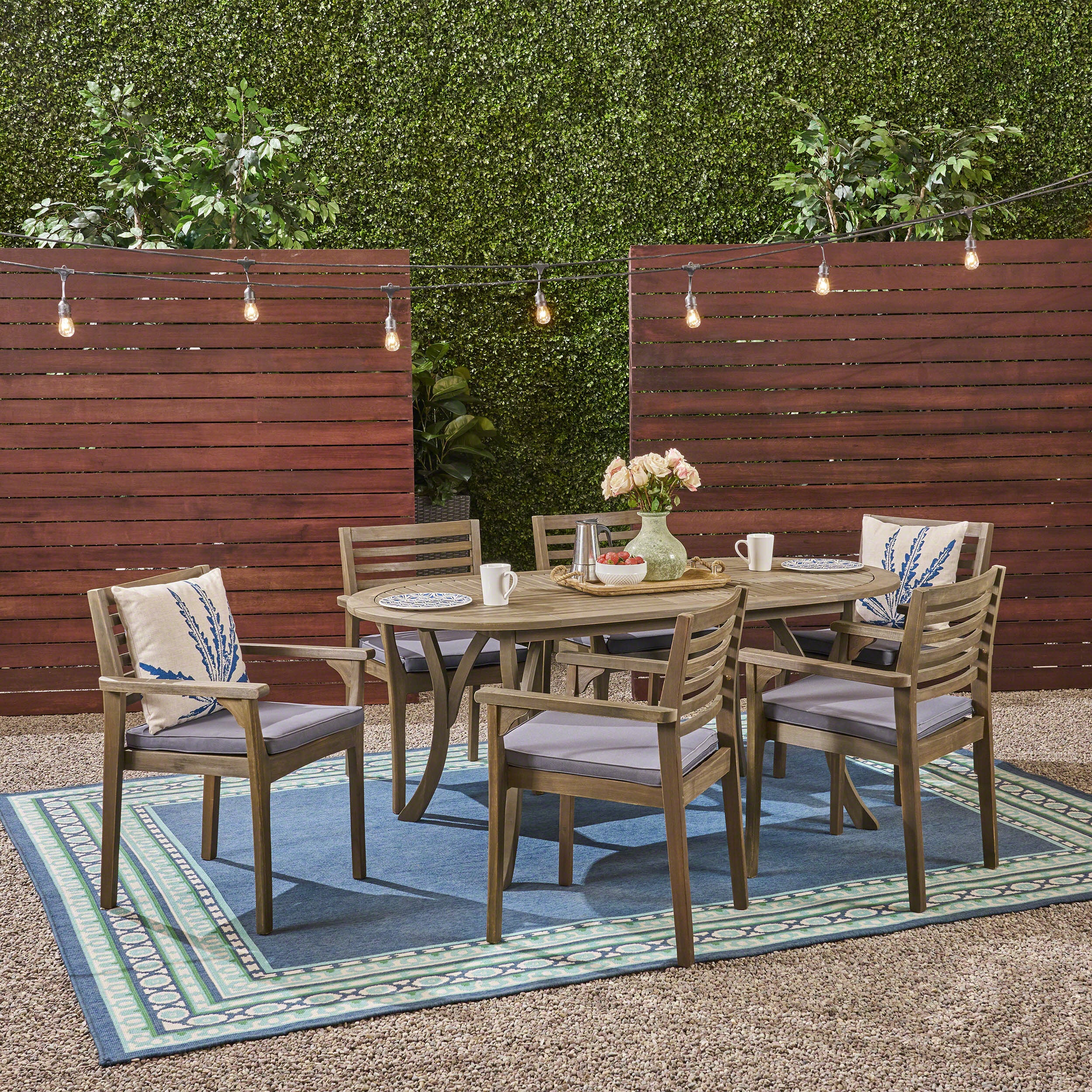 Audrey 6-Seater Outdoor Dining Set