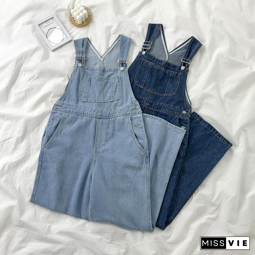 Wardrobe Basics Ripped Denim Romper Shorts Jean overalls