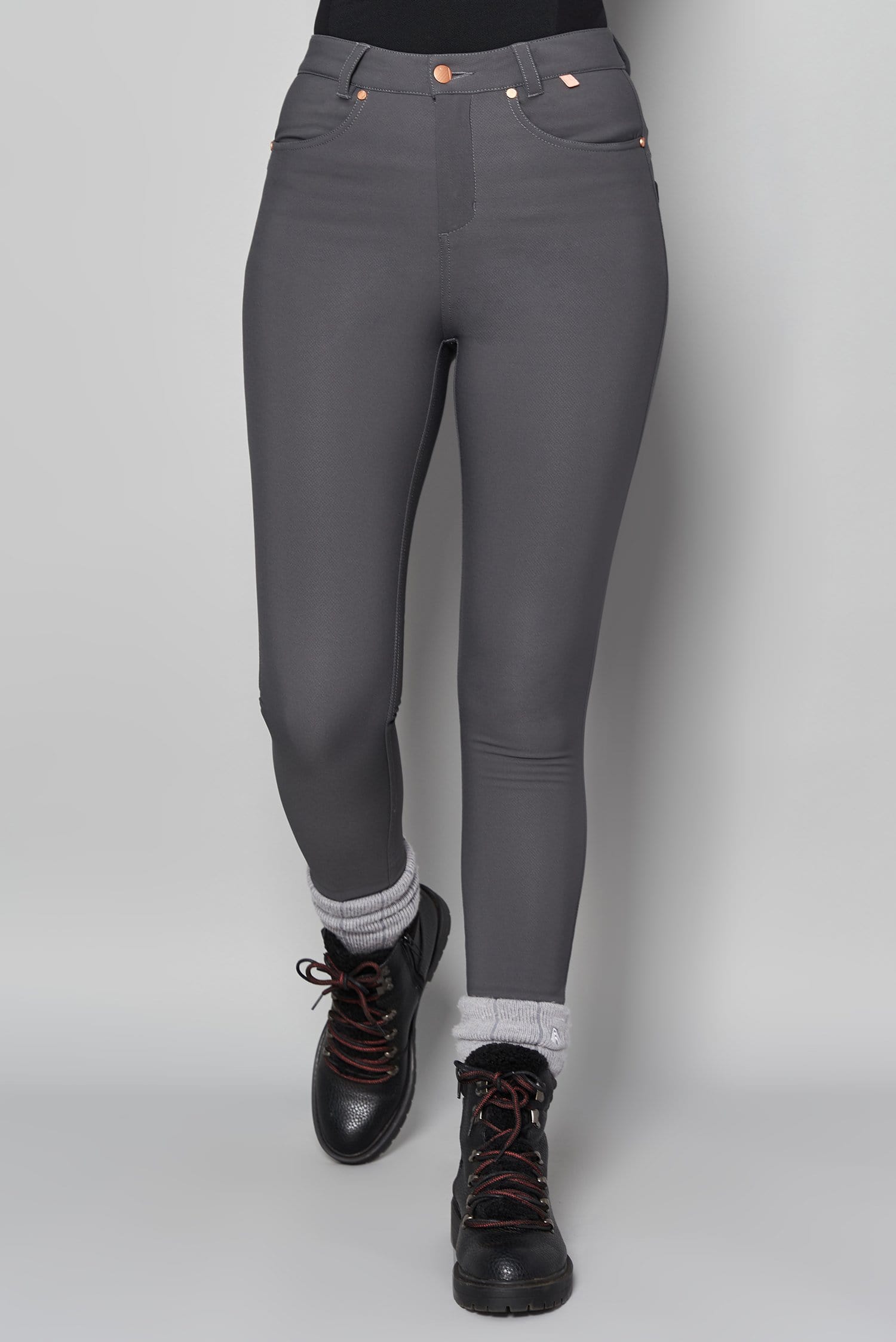 Thermal Skinny Outdoor Trousers - Storm Grey