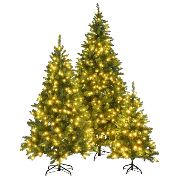 8FT，6FT，4FT PreLit Green Pine Artificial Christmas Tree