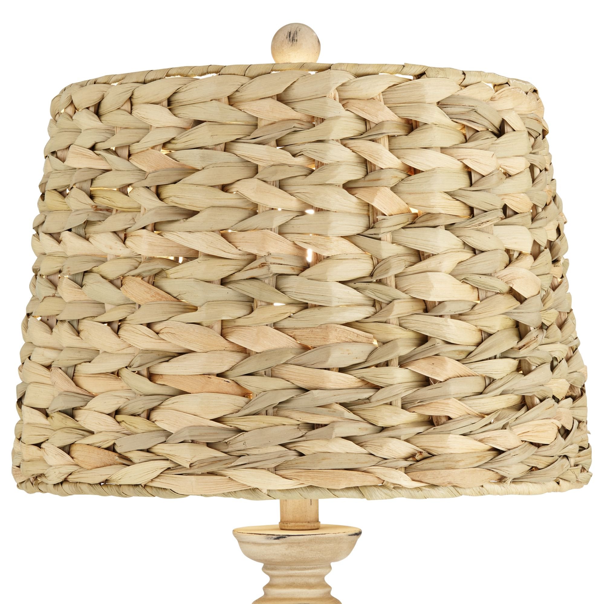 Regency Hill Modern Coastal Tropical Table Lamps 26.5