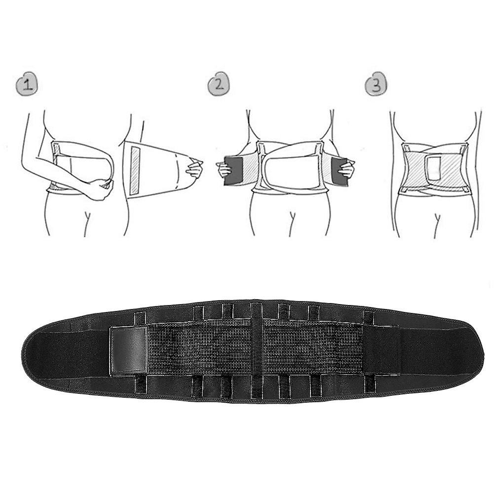 Fitness Waist Belt Protection Comfortable Breathable Bodybuilding Brace Belt (m)