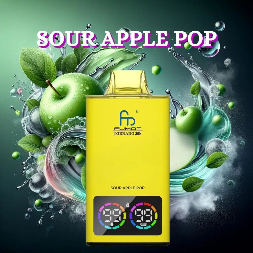Fumot Tornado 35K - Sour Apple Pop