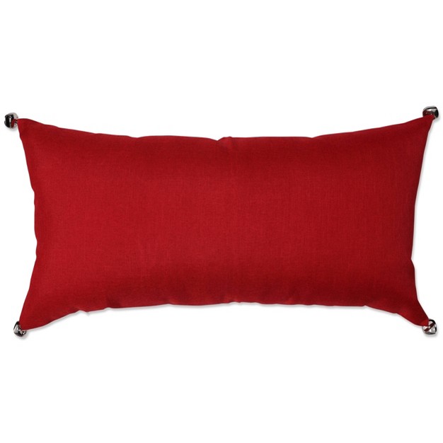 Indoor Christmas x27 jingle All The Way x27 Red Rectangular Throw Pillow Cover Pillow Perfect