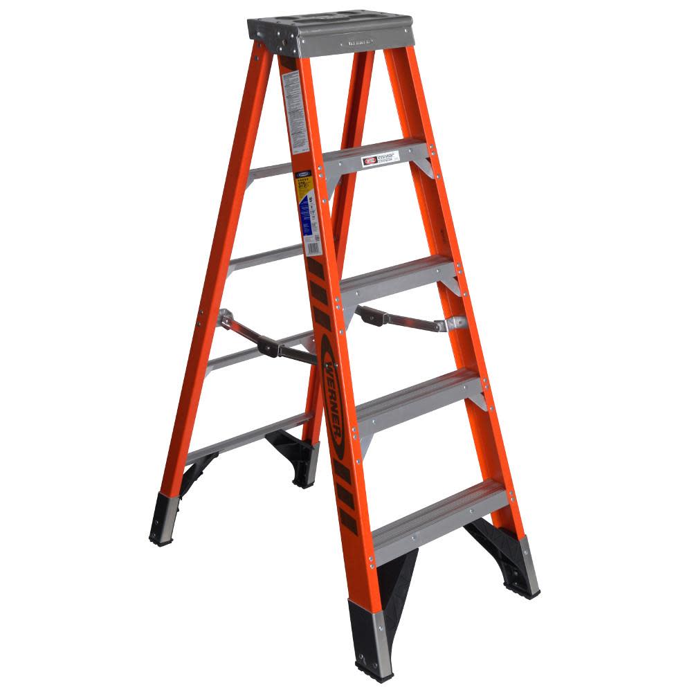 5ft Type IAA Fiberglass Step Ladder 7404