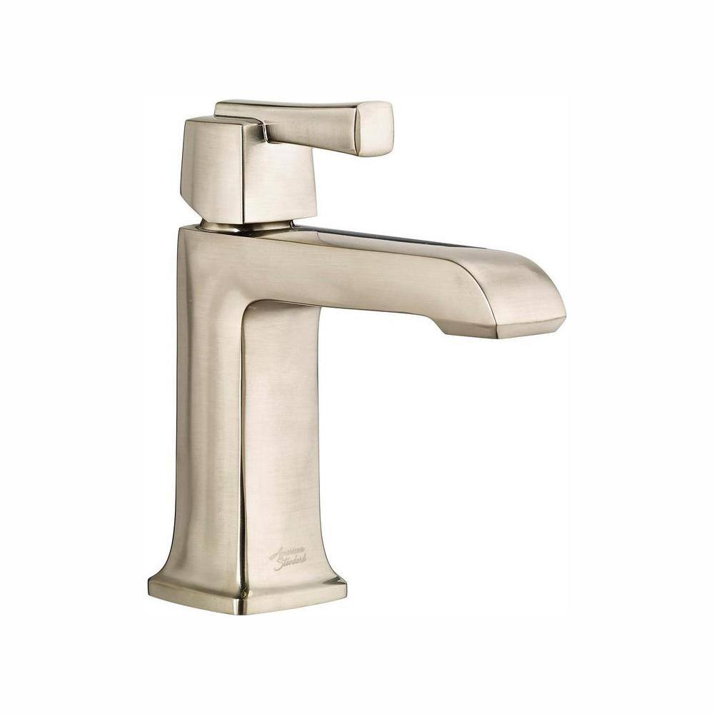 American Standard Townsend Single Hole Single-Handle Bathroom Faucet with Speed Connect Drain in Brushed Nickel 7353101.295