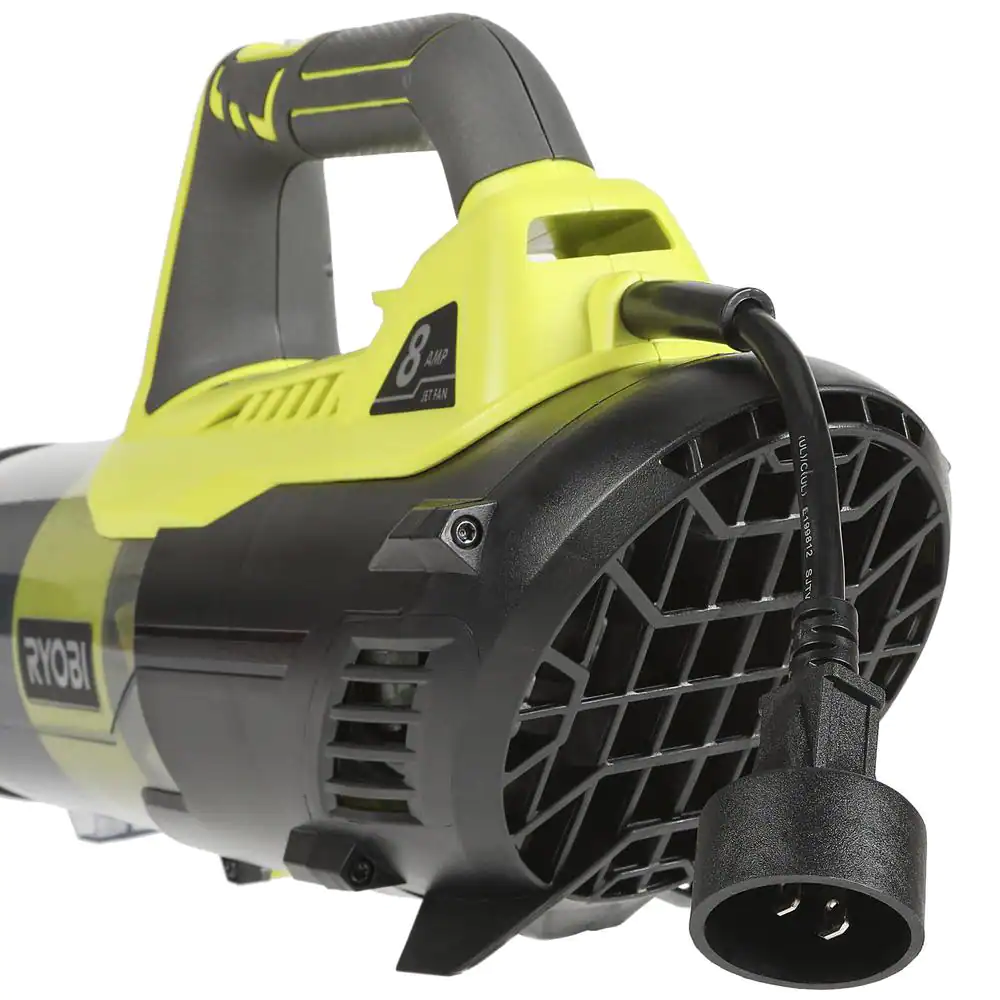 RYOBI RY421021 135 MPH 440 CFM 8 Amp Corded Electric Jet Fan Blower