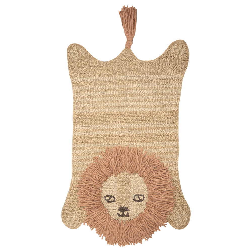 Crane Baby Lion Shape Rug