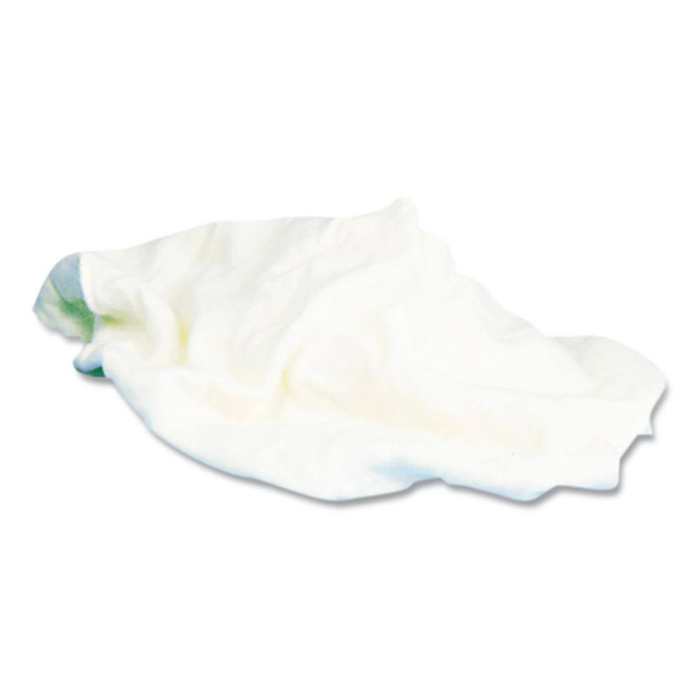 General Supply Multipurpose Reusable Cotton Wiping Cloths in White (5 lbs.Box) UFSN205CW05