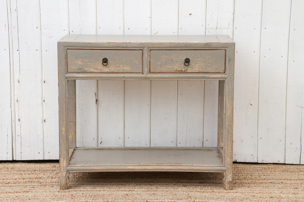 Country Style Painted Console Table   Farmhouse   Console Tables   by De cor  Houzz