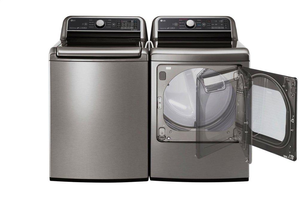 Lg WT7300CV 5.0 Cu.Ft. Smart Wi-Fi Enabled Top Load Washer With Turbowash3D™ Technology