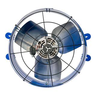 QuietCool 1945 CFM Smart App Controlled 2-Speed Gable Mount Electric Attic Fan AFG SMT PRO-2.0