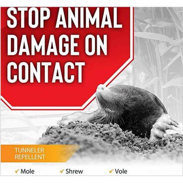 ANIMAL STOPPERS Mole and Vole Stopper Animal Repellent 5# Ready-to-Use Granular ShakerJug MV-G-005