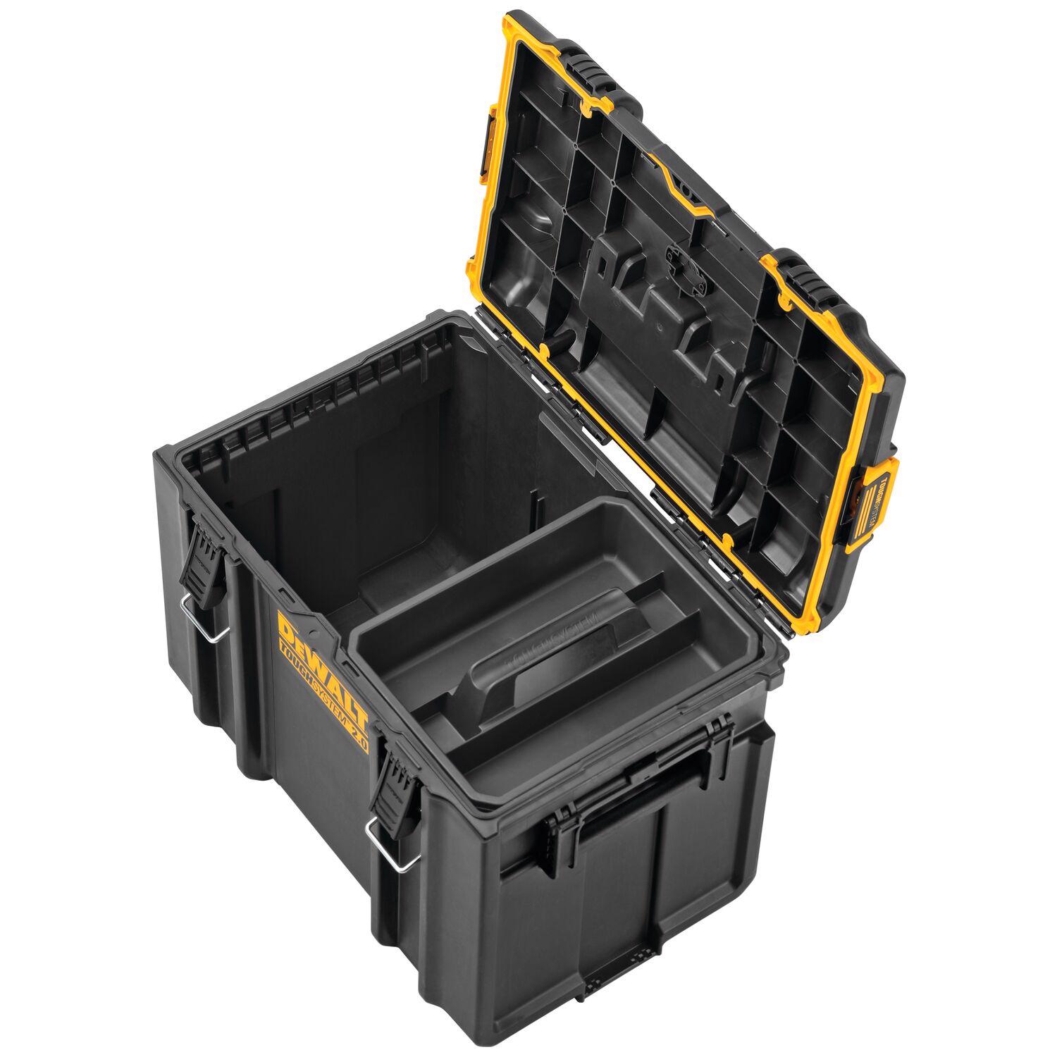 DeWalt ToughSystem 2.0 14.75 in. Extra Large Tool Box 110 cu in Black/Yellow