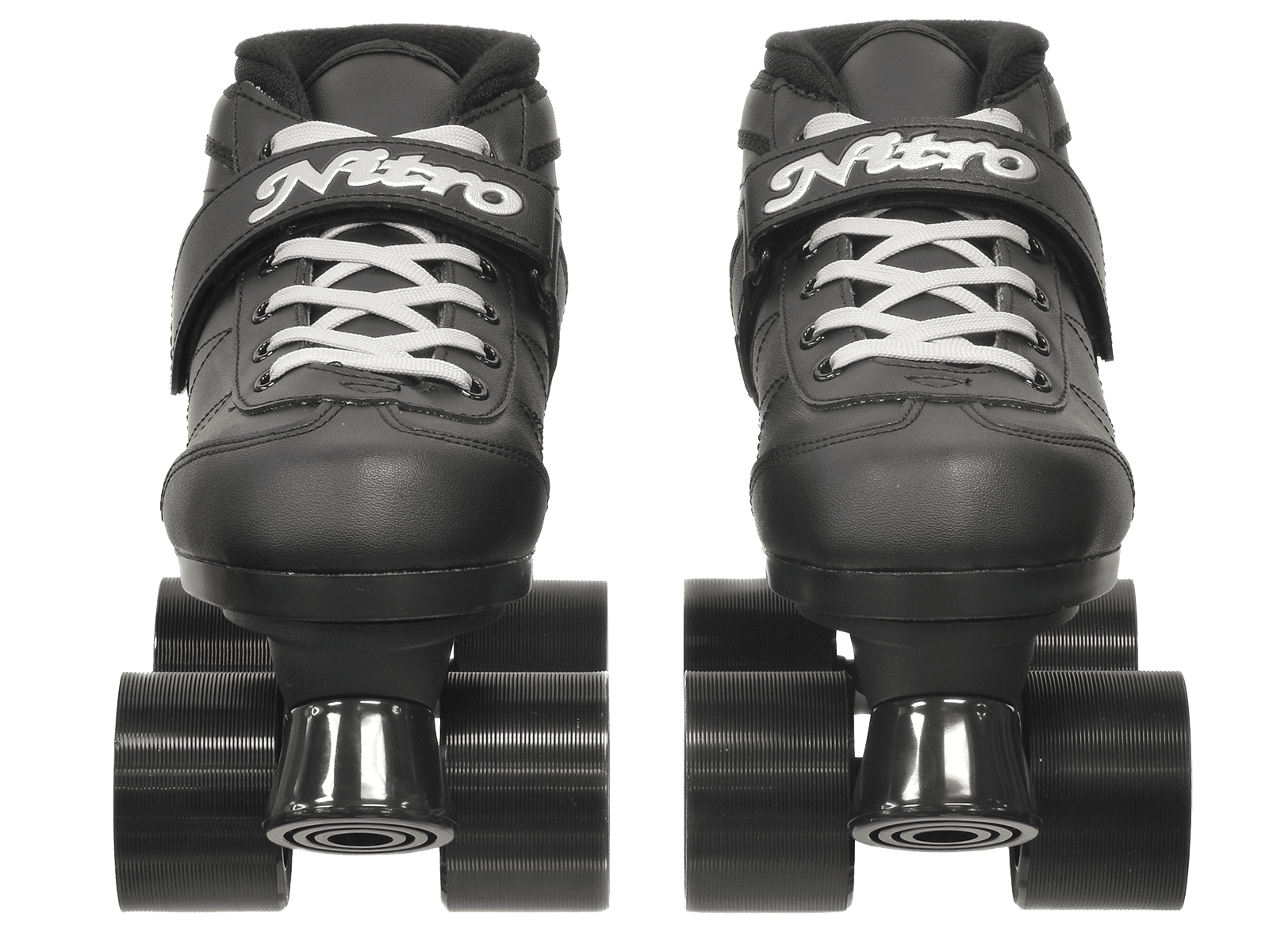 Epic Super Nitro Black Quad Speed Roller Skates - Size 5