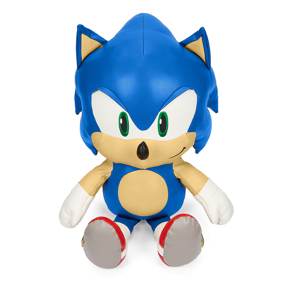 Sonic the Hedgehog 16” Premium Pleather Sonic Plush (PRE-ORDER)