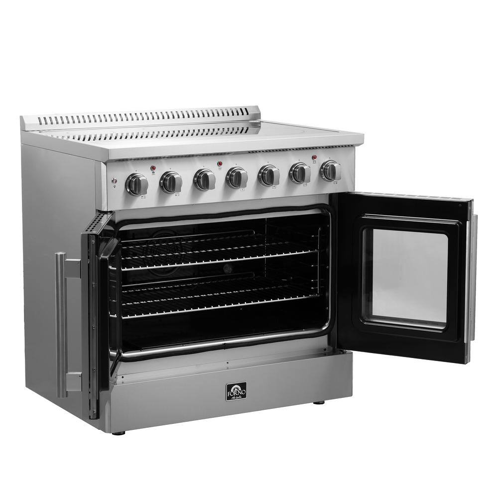 Forno Galiano 36 in. Freestanding French Door Electric Range FFSEL6917-36