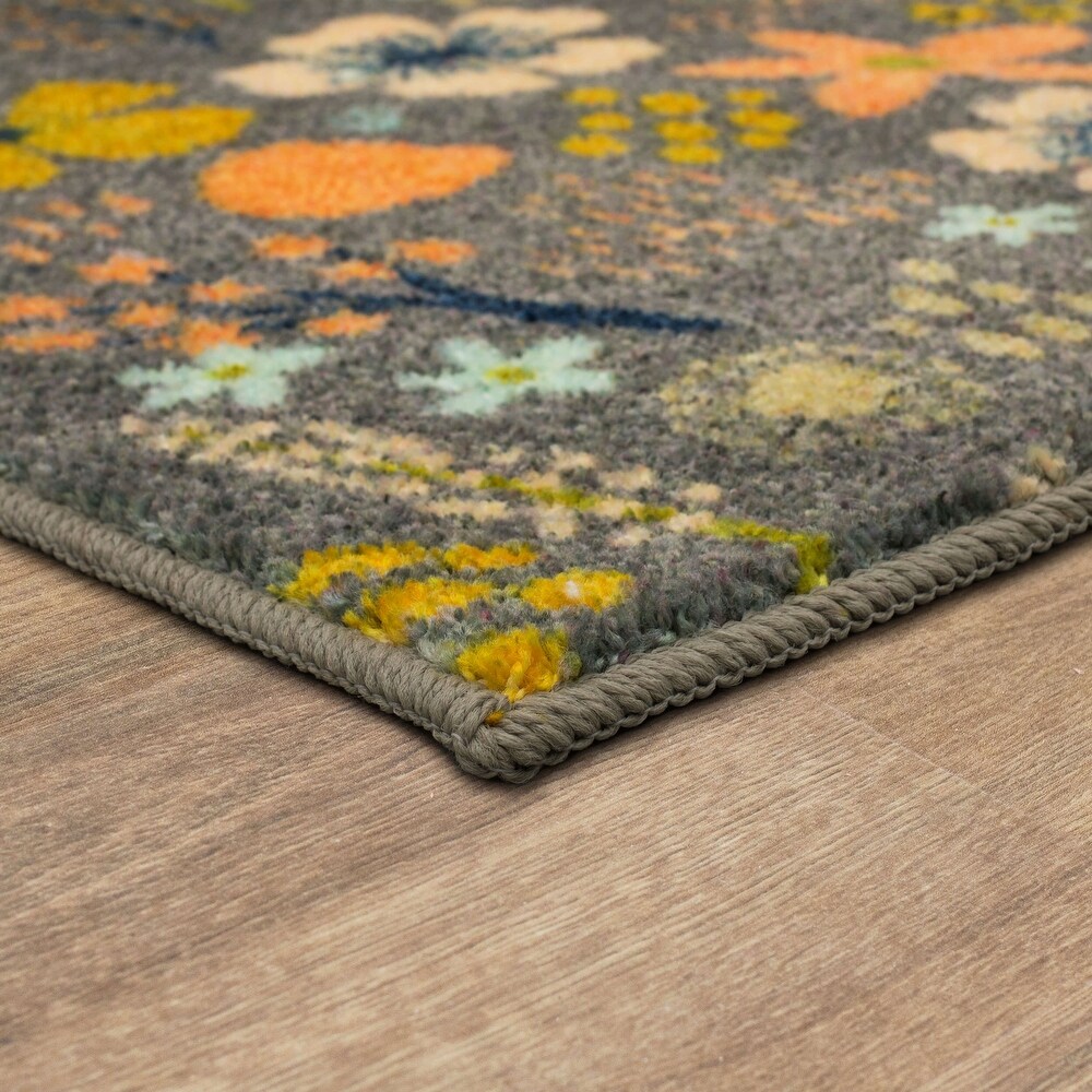 Mohawk Home Whimsy Floral Kitchen Mat