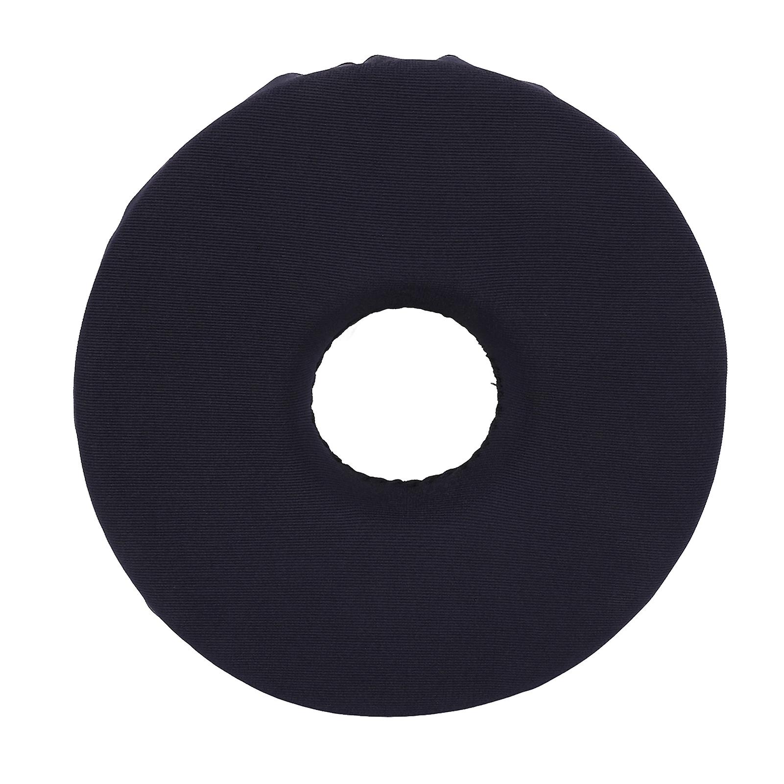 Donut Pillow Bed Sore Decubitus Pain Relief Seat Cushion For Bedridden Patient Elderly Black 25cm