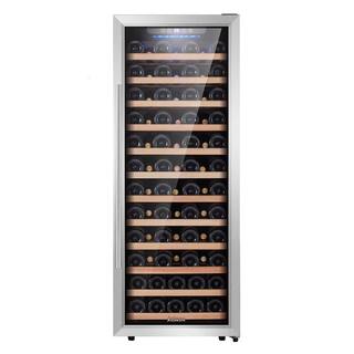 Kalamera 80 Bottle Single Zone Freestanding Compressor Wine Cooler KRC-85SZF