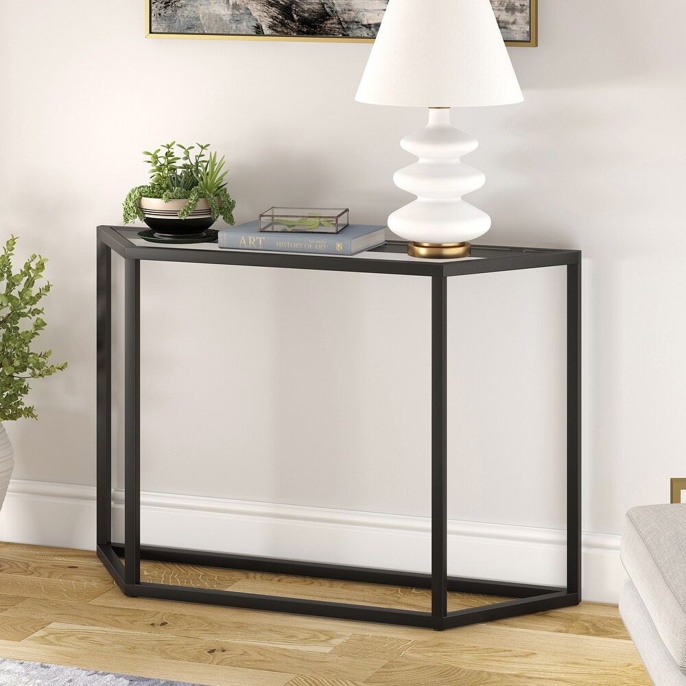 Levi 44'' Wide Trapezoid Console Table   44\