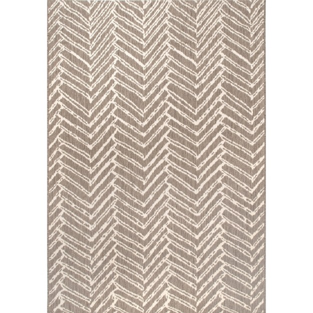 Nuloom Macklin Herringbone Indoor outdoor Area Rug