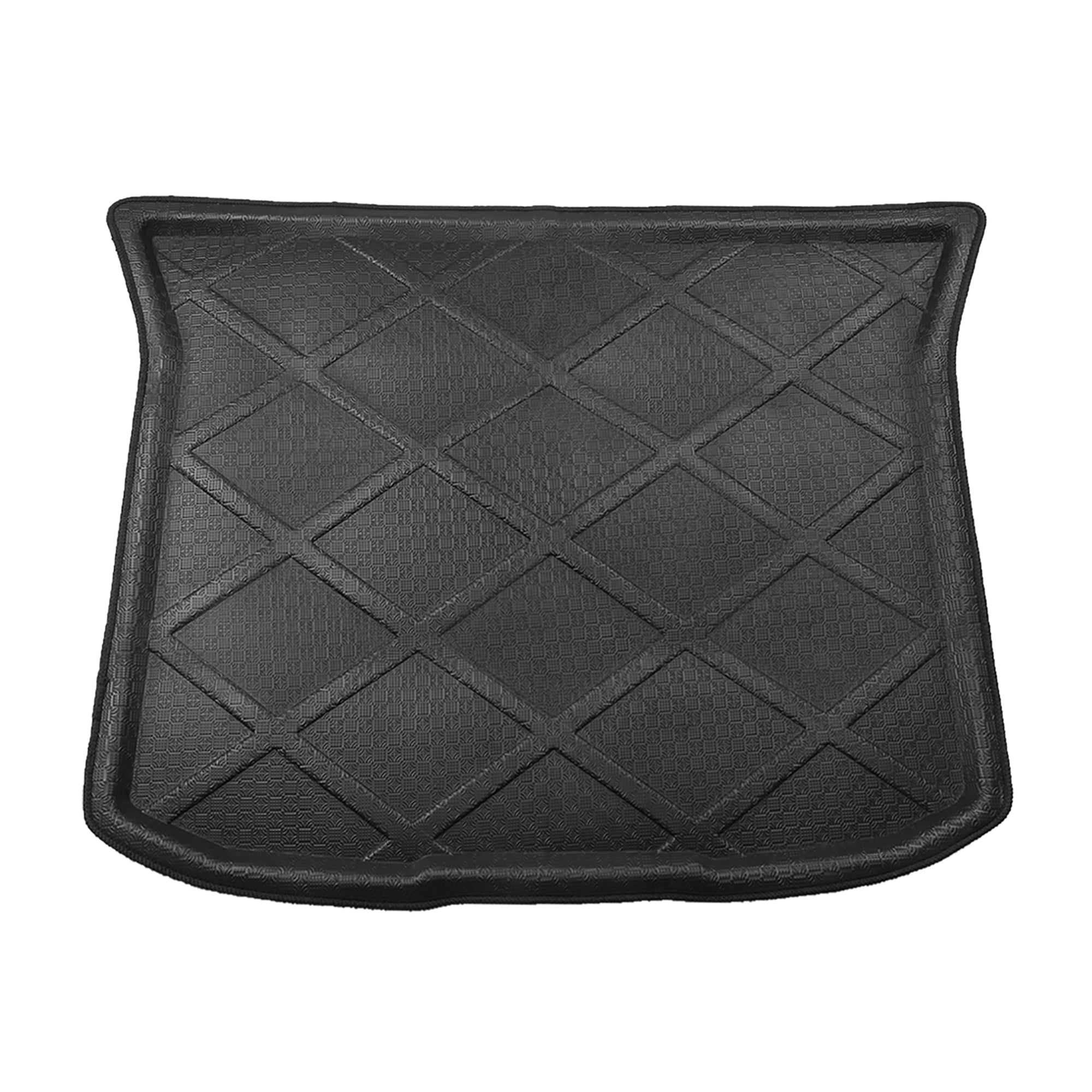 Unique Bargains Black Rear Trunk Tray Boot Liner Cargo Floor Mat Waterproof for Ford Edge 2007-2014