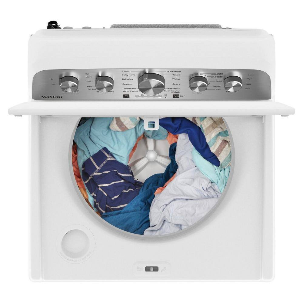 Maytag 4.8 cu. ft. Top Load Washer in White with Extra Power Boost MVW5430MW