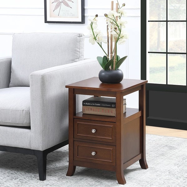 Copper Grove Aubrieta 2-drawer End Table