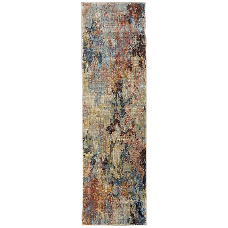 StyleHaven Xenia Distressed Abstract Rug