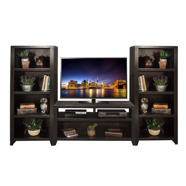 48-inch Fully Assembled Brown TV Stand， Holds Up To a 55