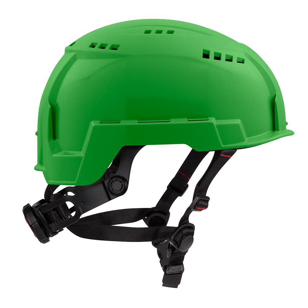 Milwaukee Green Vented Helmet with BOLT Class C 48-73-1306 from Milwaukee